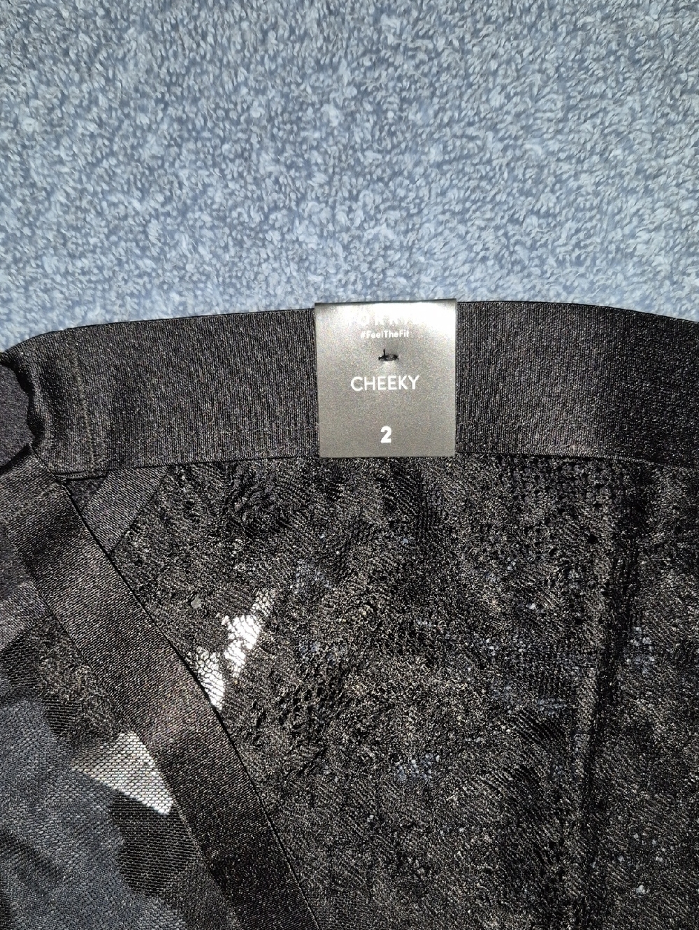 Cheeky Lace Bottoms in Black